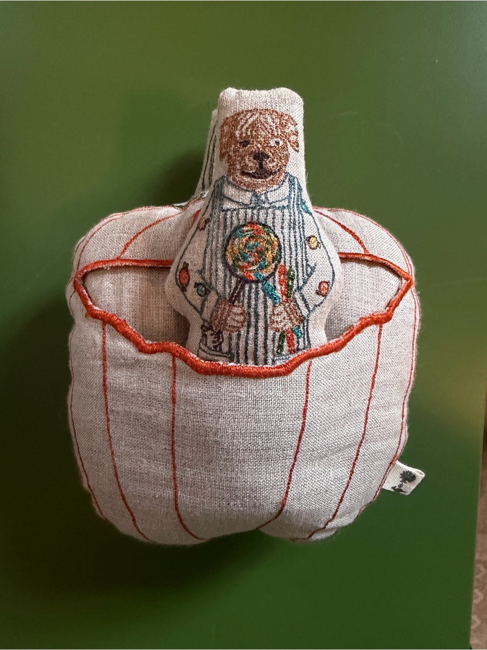 Coral & Tusk Halloween Pocket Pumpkin Pillow